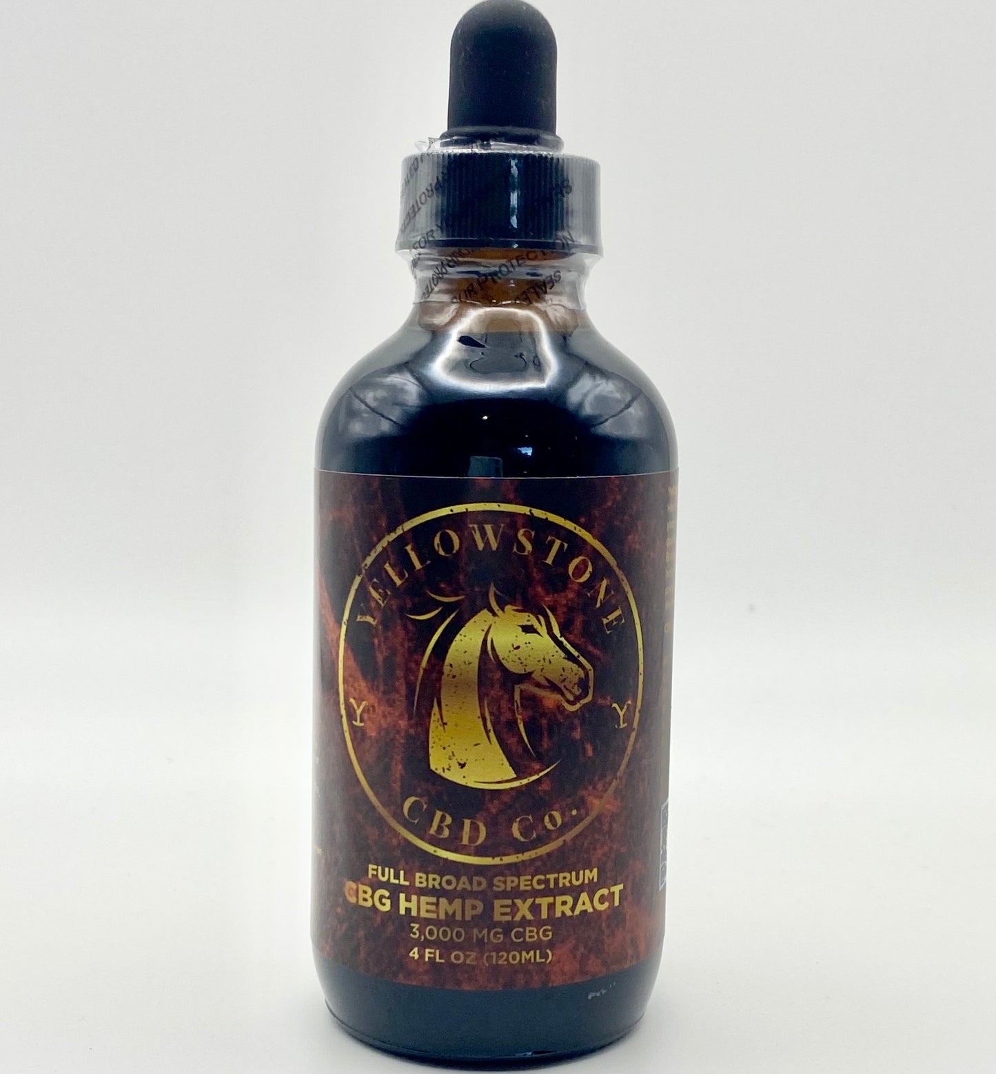 Yellowstone CBD Co. Full Broad Spectrum CBG Hemp Extract 120 ml
