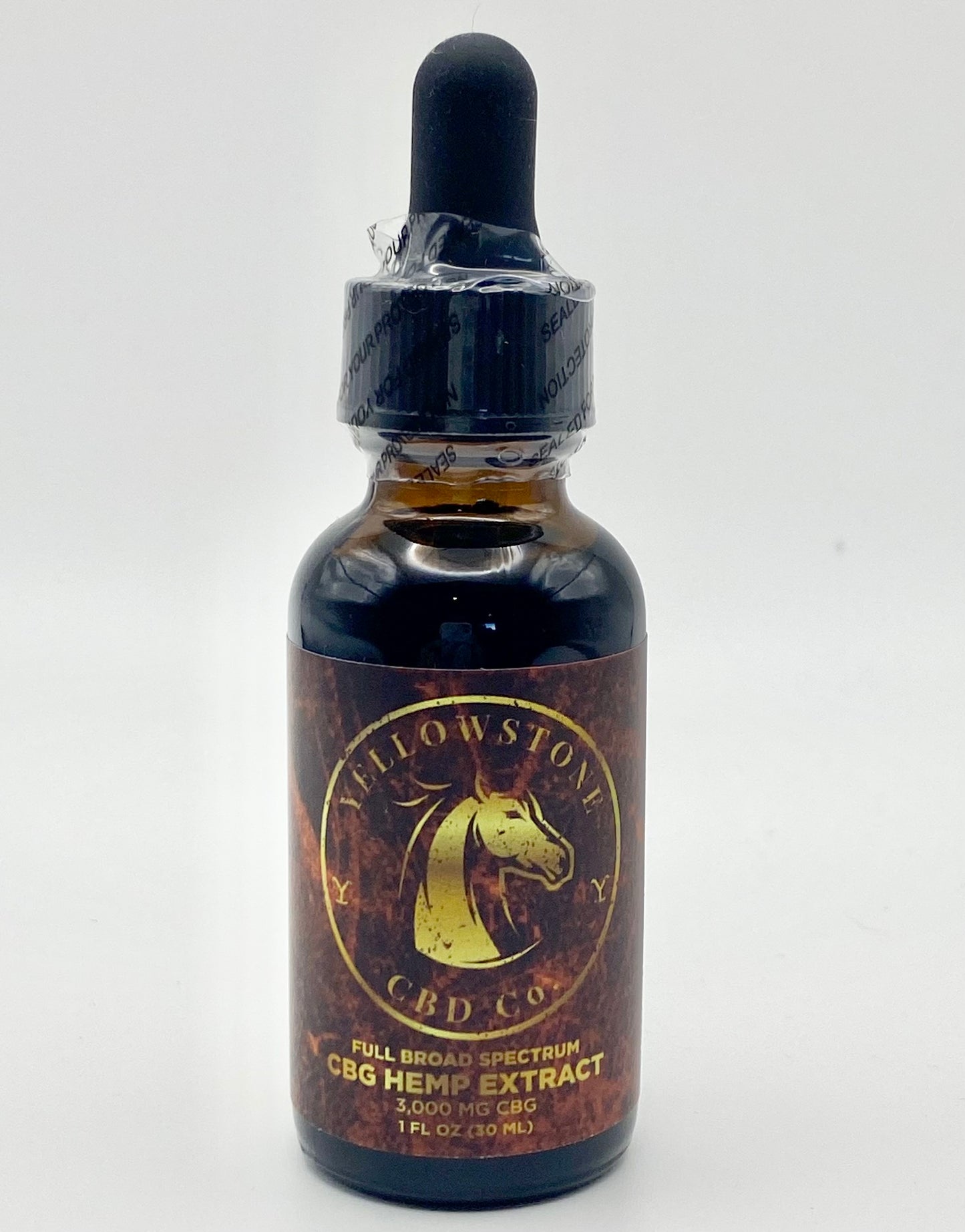 Yellowstone CBD Co. Full Broad Spectrum CBG Hemp Extract 30 ml